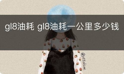 gl8油耗 gl8油耗一公里多少钱