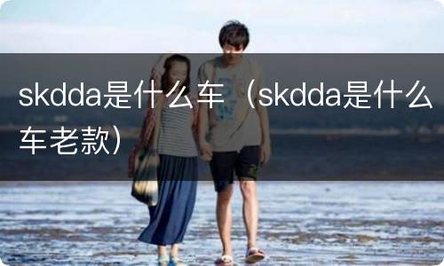 skdda是什么车（skdda是什么车老款）