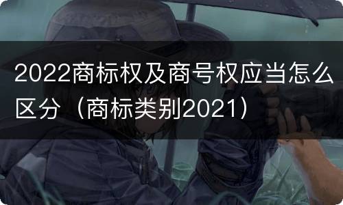 2022商标权及商号权应当怎么区分（商标类别2021）