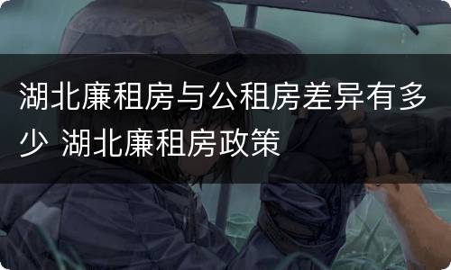 湖北廉租房与公租房差异有多少 湖北廉租房政策