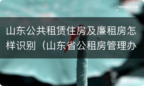 山东公共租赁住房及廉租房怎样识别（山东省公租房管理办法）