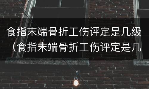 食指末端骨折工伤评定是几级（食指末端骨折工伤评定是几级的）